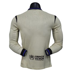 Barcelona Away Shirt 25/26 Full Sleeves Original Badges