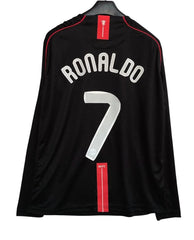 Manchester United Away Shirt 2007/08 Full Sleeves